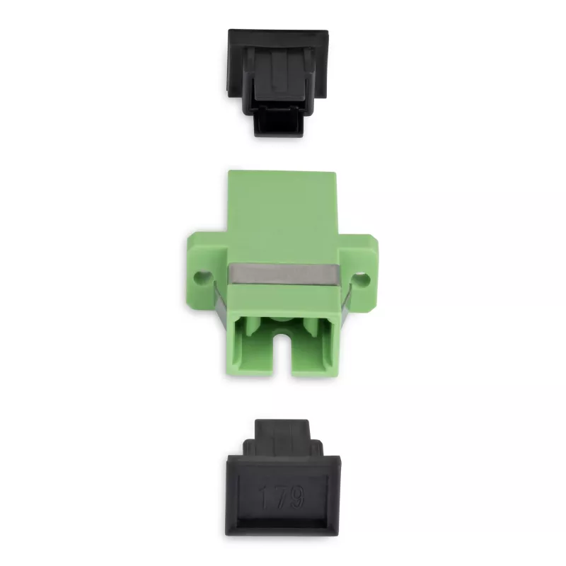 StarTech.com Σύνδεσμος SC σε SC συσκευασία 10 τεμ., OS2 Singlemode σύνδεσμος οπτικής ίνας SC με φλάντζα, προσαρμογέας SC/APC Simplex