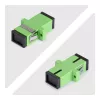 StarTech.com Σύνδεσμος SC σε SC συσκευασία 10 τεμ., OS2 Singlemode σύνδεσμος οπτικής ίνας SC με φλάντζα, προσαρμογέας SC/APC Simplex