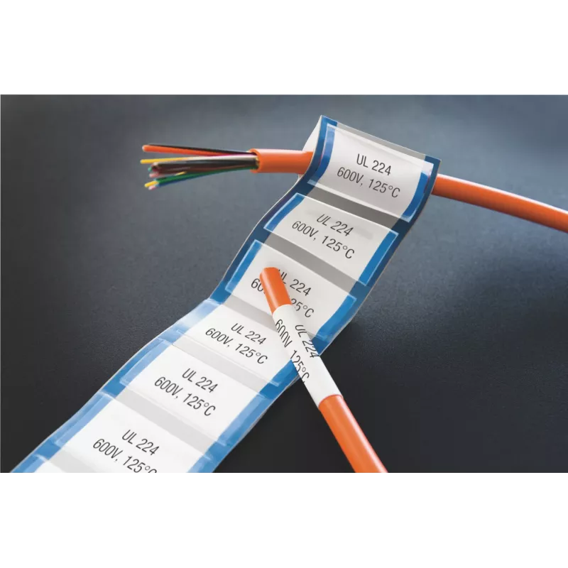 DYMO XTL Ετικέτες θερμοσυρρίκνωσης | 24 mm x 2,7 m | Μαύρο σε λευκό