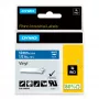 DYMO Rhino Βιομηχανικές ετικέτες βινυλίου | 12 mm x 5,5 m | Λευκή εκτύπωση σε μπλε | Αυτοκόλλητες | για εκτυπωτές ετικετών LabelManager & Rhino