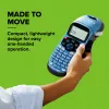 DYMO LetraTag LT-100H Φορητός εκτυπωτής ετικετών | Εκτυπωτής ετικετών με πληκτρολόγιο ABC και εύχρηστη οθόνη LCD 13 χαρακτήρων | για το σπίτι ή το γραφείο | Μπλε