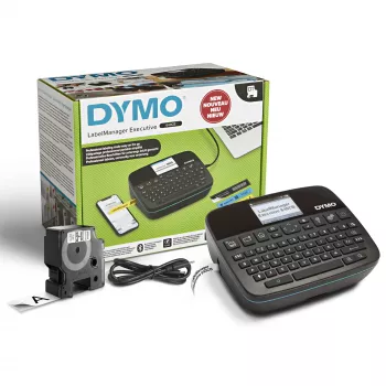 DYMO LabelManager Executive 640 CB Φορητός εκτυπωτής ετικετών | Συμπαγής συσκευή ετικετών με πληκτρολόγιο QWERTY | Συνδεσιμότητα Bluetooth & USB | Συμβατός με τυπικές & ανθεκτικές ετικέτες D1