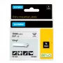 DYMO Rhino Βιομηχανικές Βινυλικές Ετικέτες | 19 mm x 5,5 m | Μαύρη εκτύπωση σε λευκό | Αυτοκόλλητες | για εκτυπωτές ετικετών Rhino & LabelManager