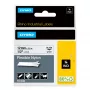 DYMO Rhino Βιομηχανικές Εύκαμπτες Νάιλον Ετικέτες | 12 mm x 3,5 m | Μαύρη εκτύπωση σε λευκό | Αυτοκόλλητες | για εκτυπωτές ετικετών Rhino & LabelManager