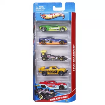 Hot Wheels Σετ 5 τεμ. Ασσόρτι, Σετ Οχημάτων, 3 έτη, Διάφορα Χρώματα