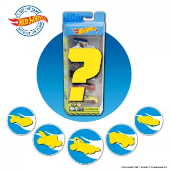 Hot Wheels Σετ 5 τεμ. Ασσόρτι, Σετ Οχημάτων, 3 έτη, Διάφορα Χρώματα