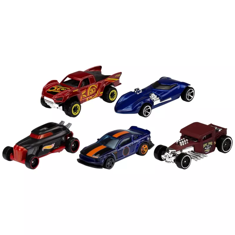 Hot Wheels Σετ 5 τεμ. Ασσόρτι, Σετ Οχημάτων, 3 έτη, Διάφορα Χρώματα