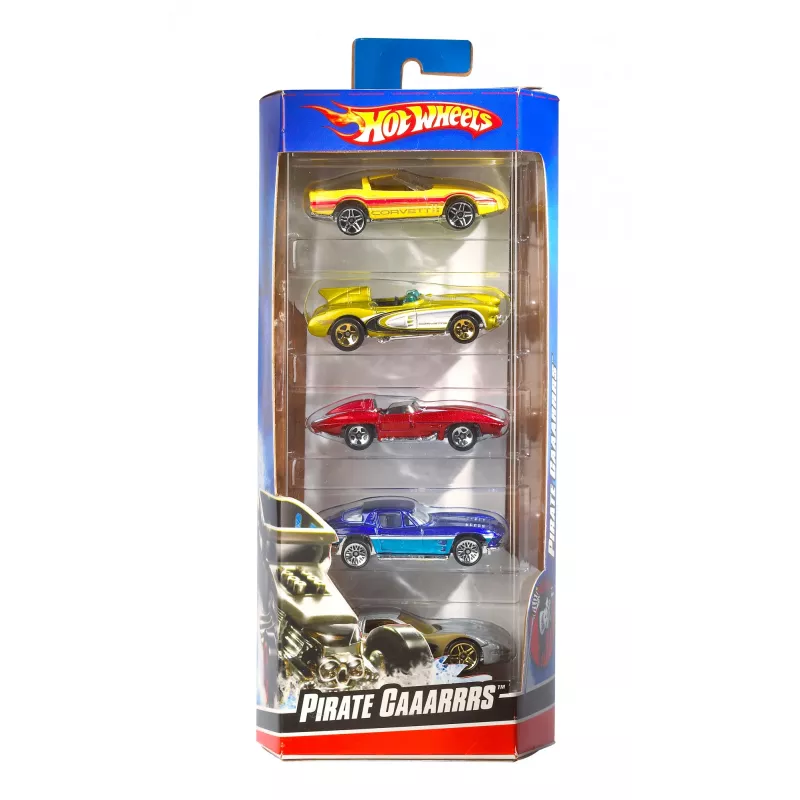Hot Wheels Σετ 5 τεμ. Ασσόρτι, Σετ Οχημάτων, 3 έτη, Διάφορα Χρώματα