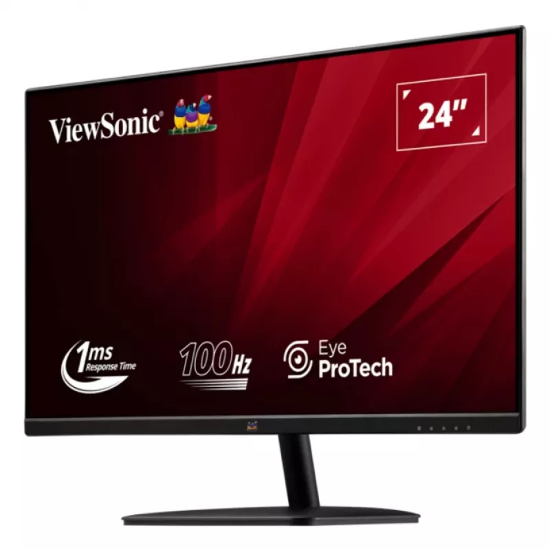 Viewsonic VA2432-H-2 Οθόνη Υπολογιστή 61 cm (24 ίντσες) 1920 x 1080 Pixel Full HD LED Μαύρη