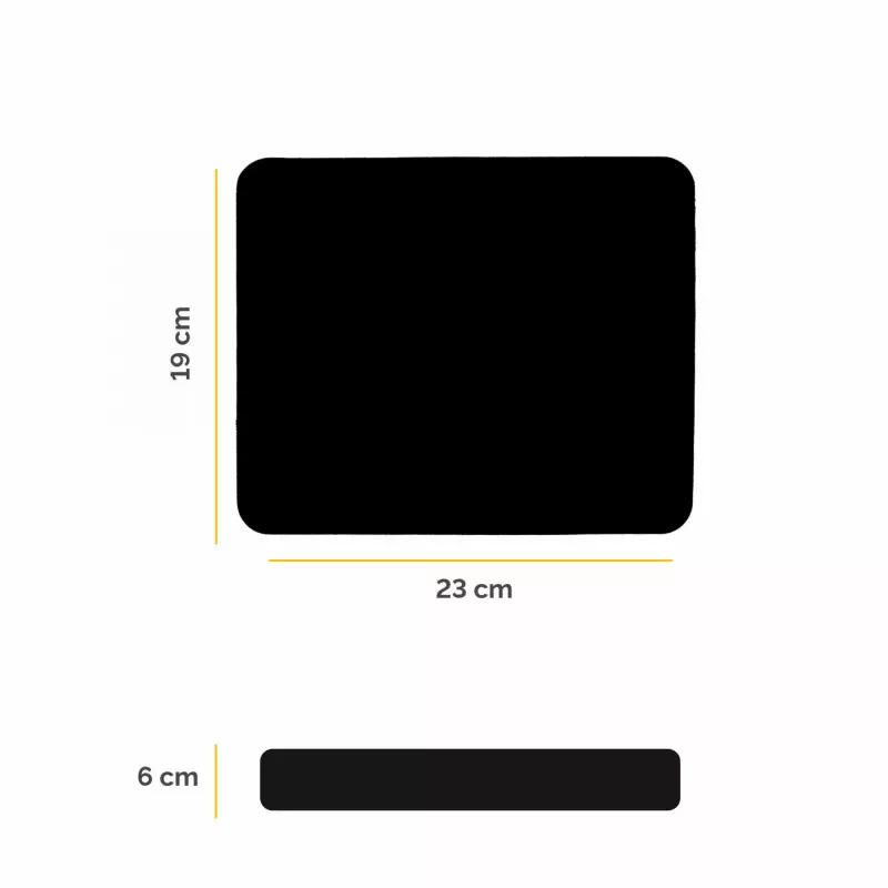MOUSEPAD BASIC/ΜΑΥΡΟ 29704 FELLOWES
