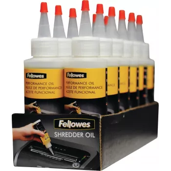 Fellowes Λάδι καταστροφέα εγγράφων 120 ml, λιπαντικό λάδι, 0,12 L, πολύχρωμο, 44,5 mm, 44,5 mm, 161,9 mm