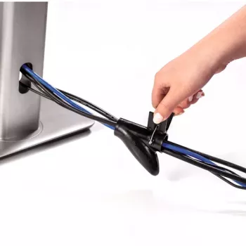 Fellowes CableZip - μαύρο, θήκη καλωδίων, γραφείο, μαύρο