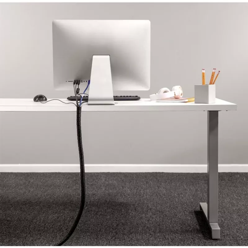 Fellowes CableZip - μαύρο, θήκη καλωδίων, γραφείο, μαύρο
