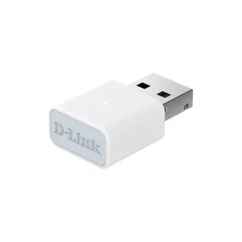 D-Link N300 Wi-Fi 4 USB adapter, ενσύρματο & ασύρματο, USB, WLAN, λευκό