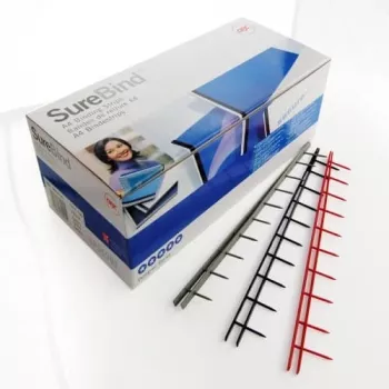 GBC SureBind Λωρίδες βιβλιοδεσίας A4 μπλε 25 mm (100), μπλε, A4, 25 mm, 297 mm, 100 τεμ.