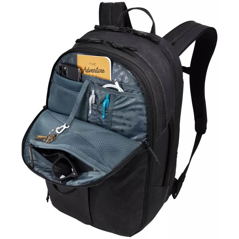 Thule Aion TATB128 - μαύρο σακίδιο casual σακίδιο πολυεστέρας