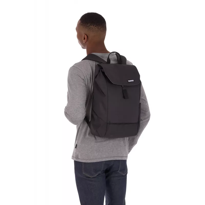 Thule Lithos TLBP213 - μαύρο σακίδιο casual σακίδιο πολυεστέρας