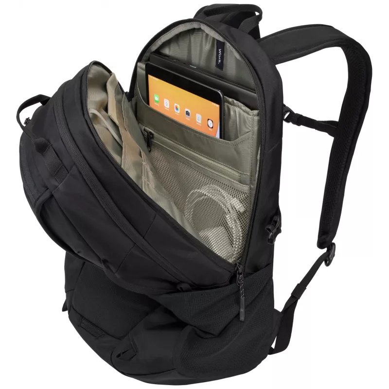 Thule EnRoute TEBP4316 - μαύρο σακίδιο casual σακίδιο νάιλον