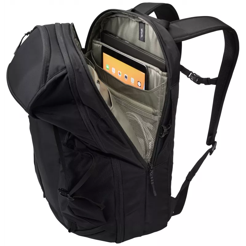 Thule EnRoute TEBP4416 - μαύρο σακίδιο casual σακίδιο νάιλον