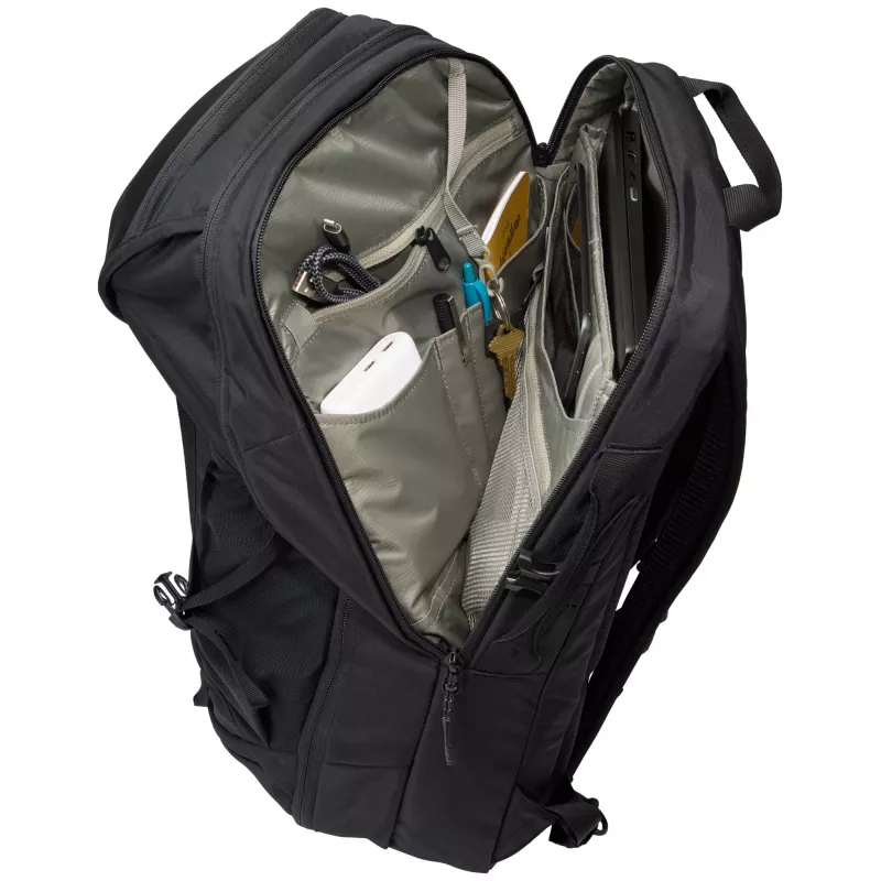 Thule EnRoute TEBP4416 - μαύρο σακίδιο casual σακίδιο νάιλον