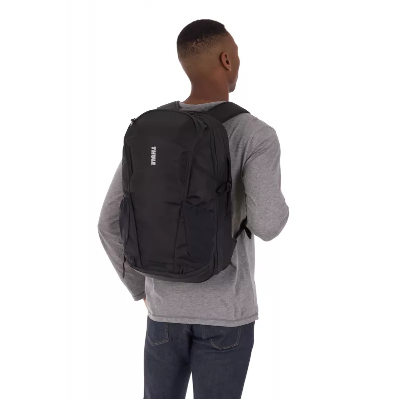 Thule EnRoute TEBP4416 - μαύρο σακίδιο casual σακίδιο νάιλον
