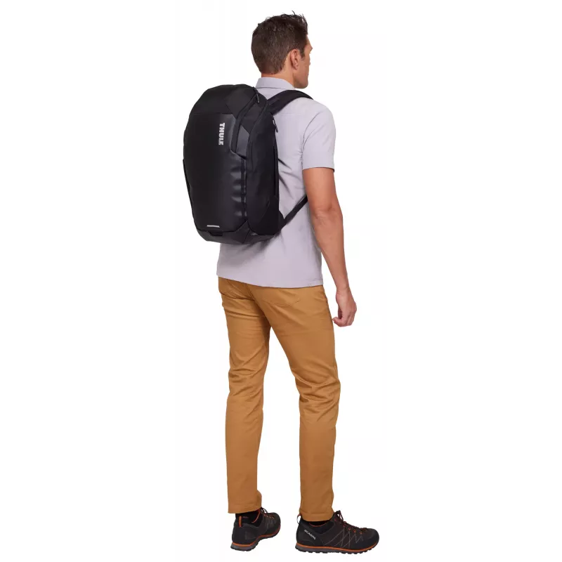 Thule Chasm TCHB215 μαύρο σακίδιο casual σακίδιο πολυεστέρας