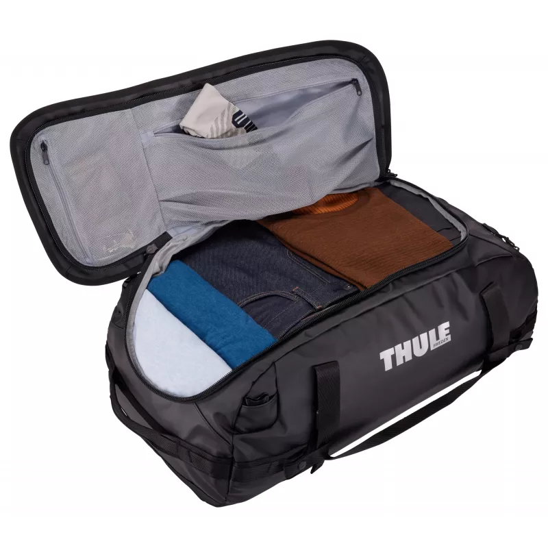 Thule Chasm TDSD303 μαύρη ταξιδιωτική τσάντα 70 L πολυεστέρας