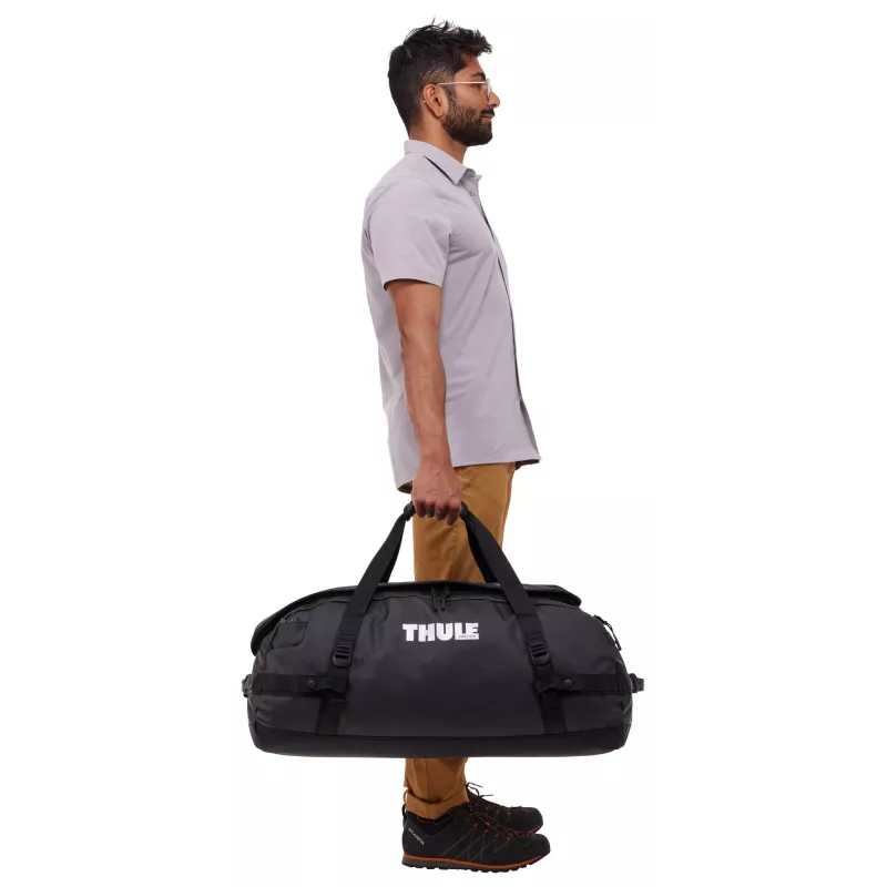 Thule Chasm TDSD303 μαύρη ταξιδιωτική τσάντα 70 L πολυεστέρας