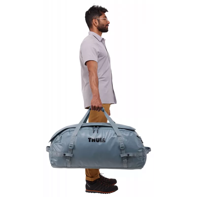 Thule Chasm TDSD304 Pond Gray τσάντα duffel 90 L πολυεστέρας γκρι