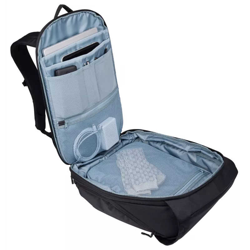 Thule Subterra 2 TSTB434 μαύρο σακίδιο ταξιδιωτικό σακίδιο πολυεστέρας