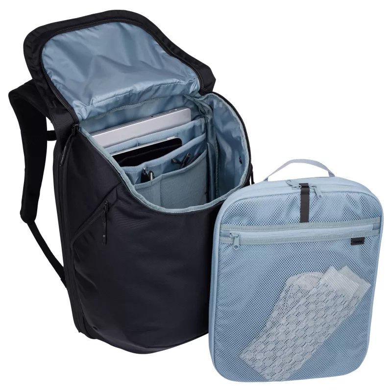 Thule Subterra 2 TSTB434 μαύρο σακίδιο ταξιδιωτικό σακίδιο πολυεστέρας