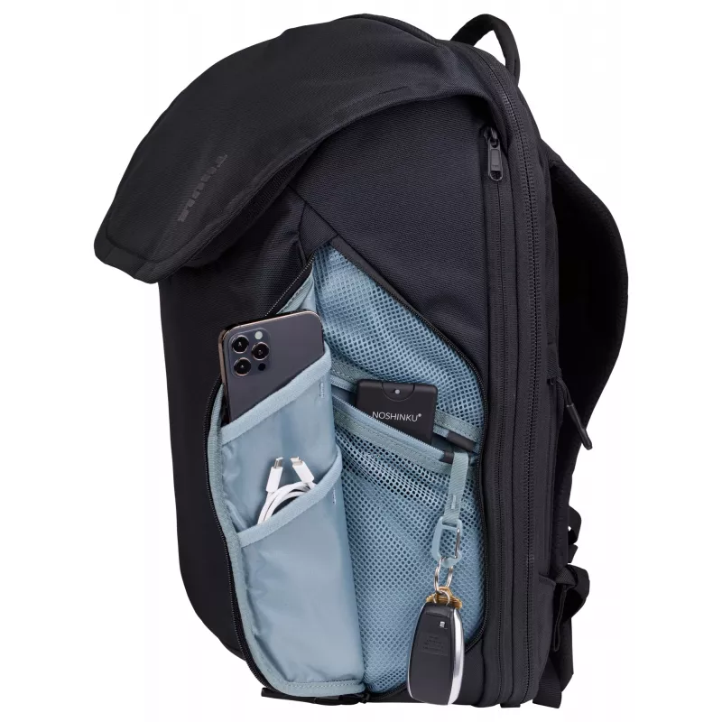 Thule Subterra 2 TSTB434 μαύρο σακίδιο ταξιδιωτικό σακίδιο πολυεστέρας