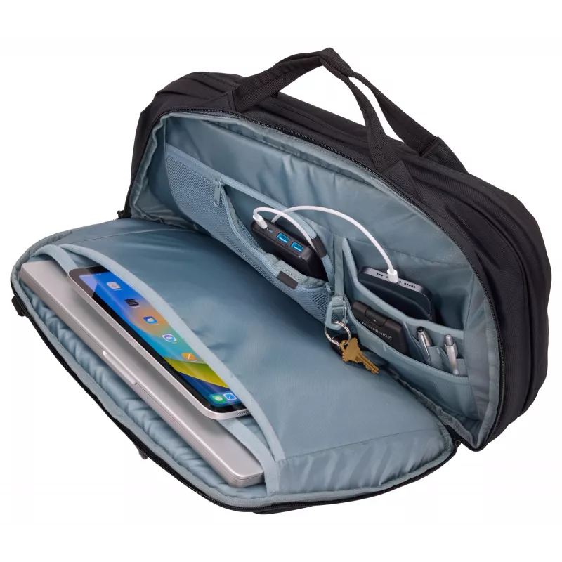 Thule Subterra 2 TSBB401 μαύρο σακίδιο ταξιδιωτικό σακίδιο πολυεστέρας