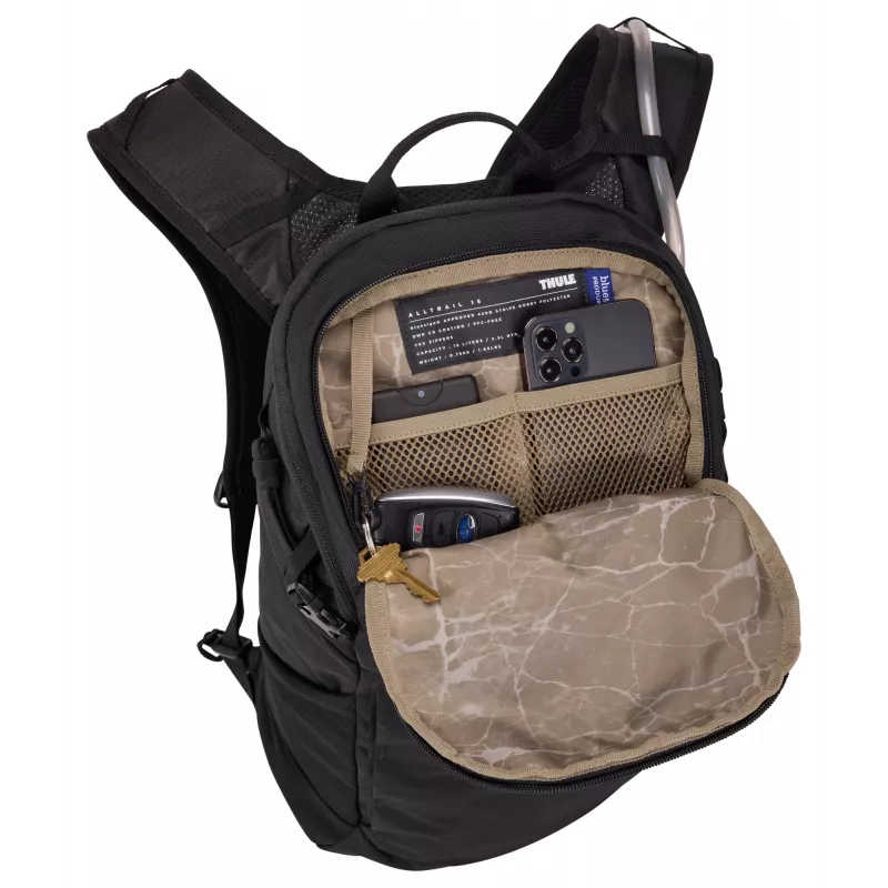 Thule Alltrail TAHP216 μαύρο σακίδιο ταξιδιωτικό σακίδιο πολυεστέρας