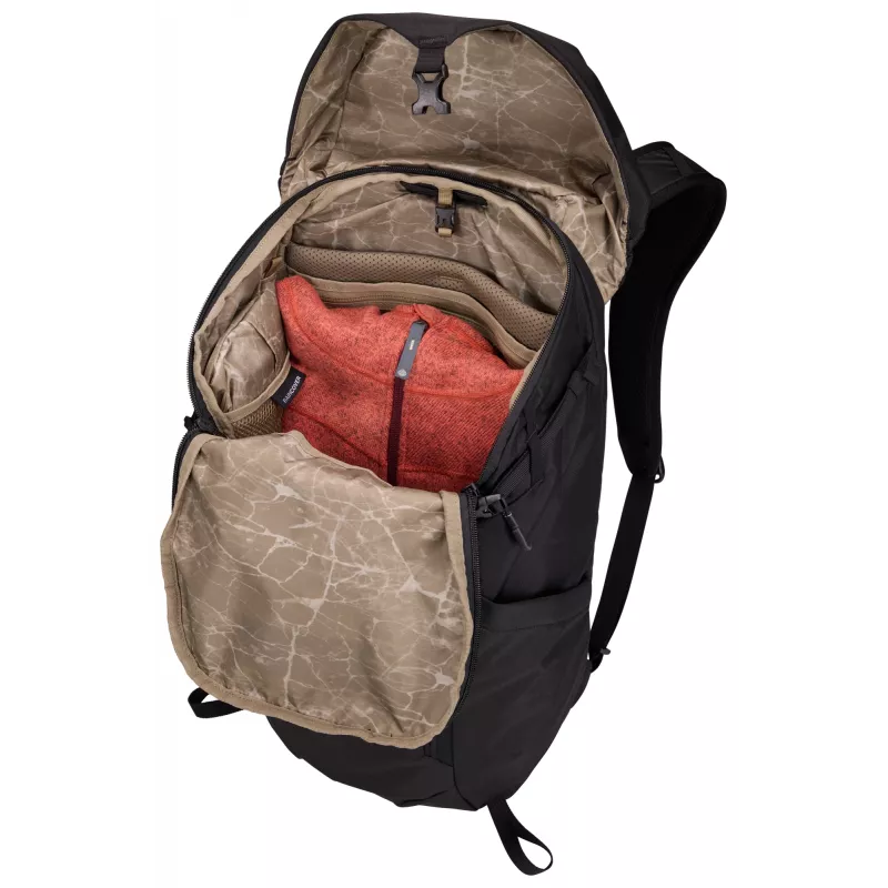 Thule Alltrail TADP225 μαύρο σακίδιο ταξιδιωτικό σακίδιο πολυεστέρας