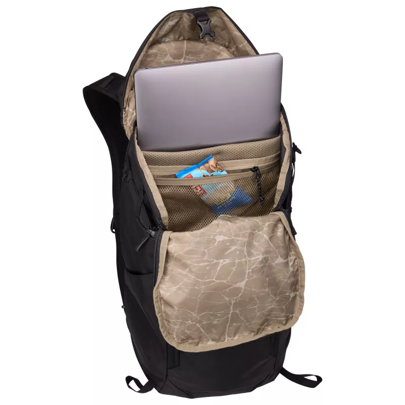 Thule Alltrail TADP225 μαύρο σακίδιο ταξιδιωτικό σακίδιο πολυεστέρας