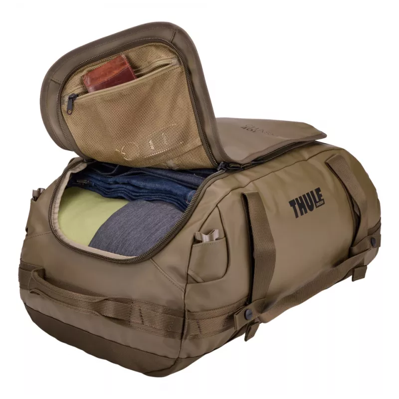 Thule Chasm TDSD302 Deep Khaki ταξιδιωτική τσάντα 40 L πολυεστέρας