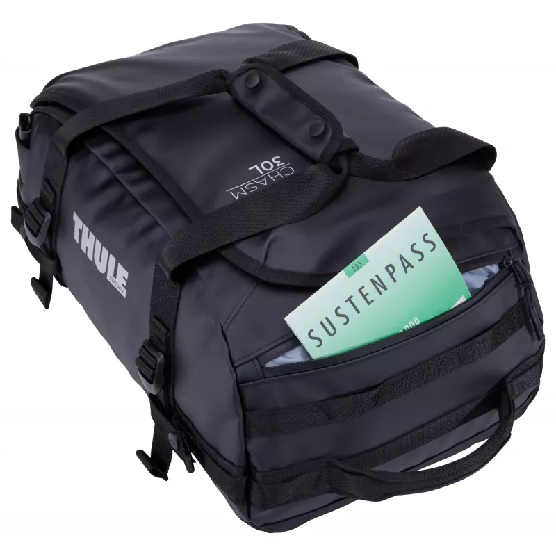 Thule Chasm TDSD301 μαύρος σάκος θαλάσσης 30 L πολυεστέρας