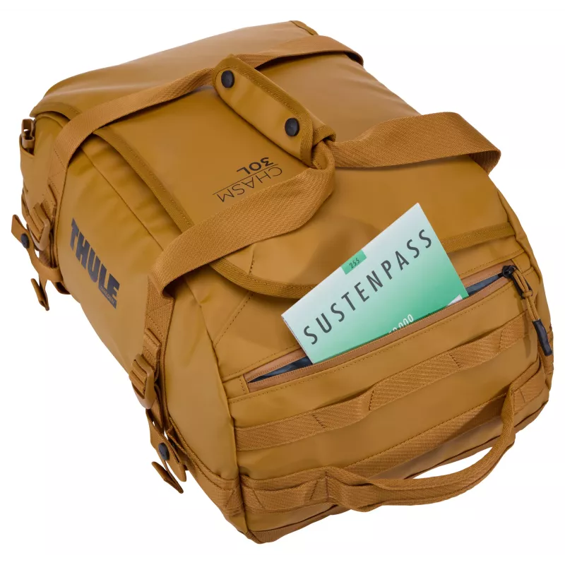Thule Chasm TDSD301 Golden Brown Σάκος ταξιδιού 30 L Πολυεστέρας Καφέ, Χρυσό