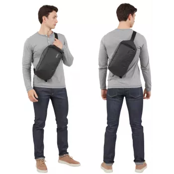 Thule Tact TACTSL08 Πολυεστέρας Μαύρη Ανδρική Τσάντα ώμου