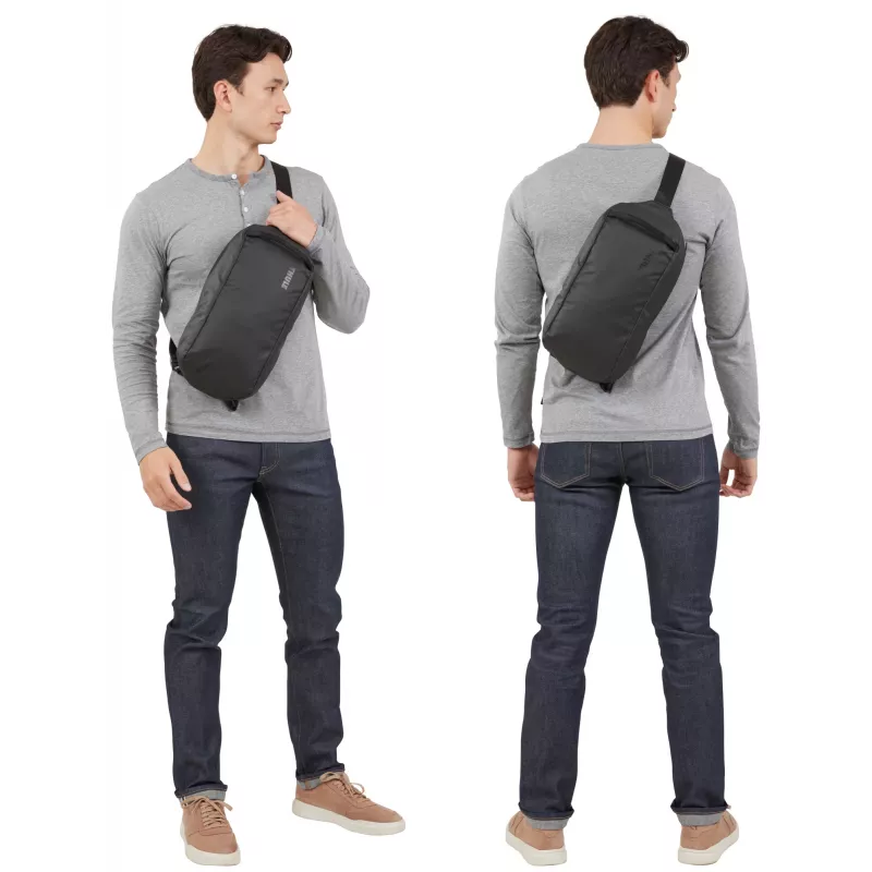 Thule Tact TACTSL08 Πολυεστέρας Μαύρη Ανδρική Τσάντα ώμου
