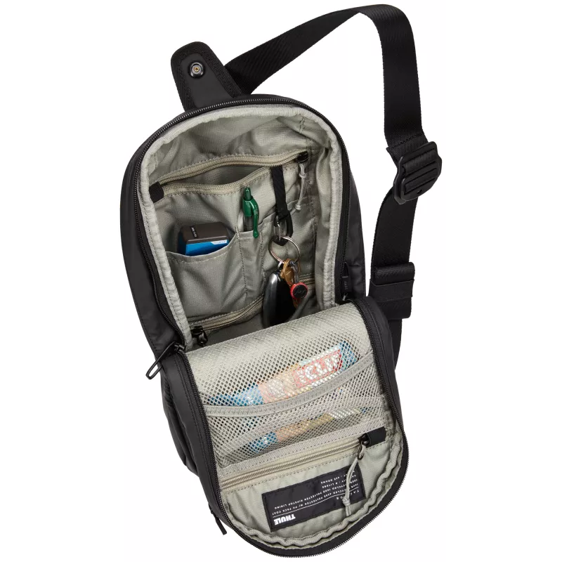 Thule Tact TACTSL08 Πολυεστέρας Μαύρη Ανδρική Τσάντα ώμου