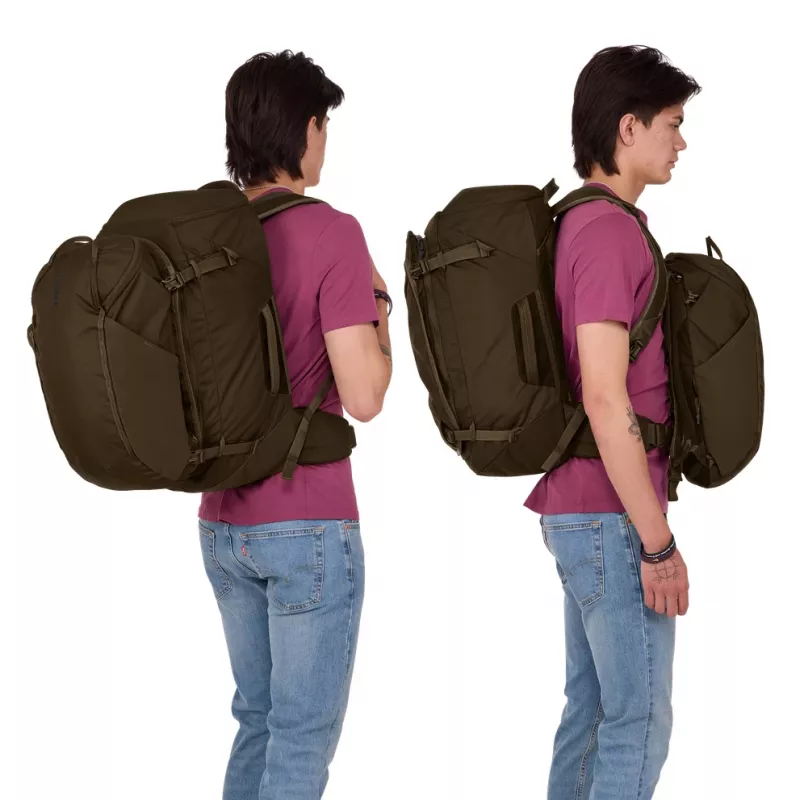 Thule TLPM260 Deep Khaki Σακίδιο Σακίδιο ταξιδιού Πολυεστέρας