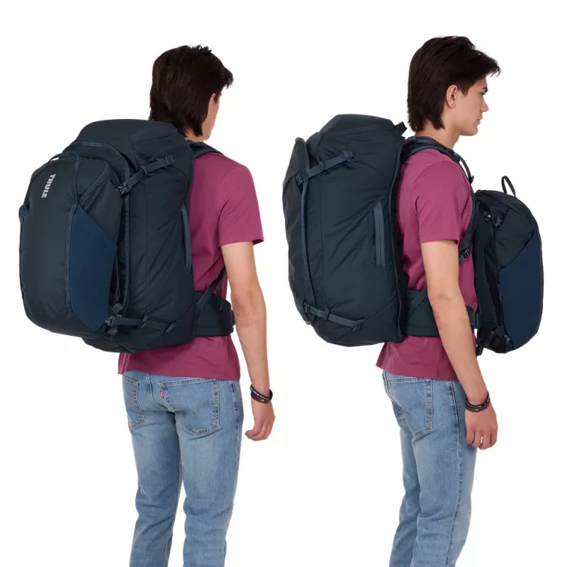 Thule TLPM270 Darkest Blue Σακίδιο Σακίδιο ταξιδιού Πολυεστέρας