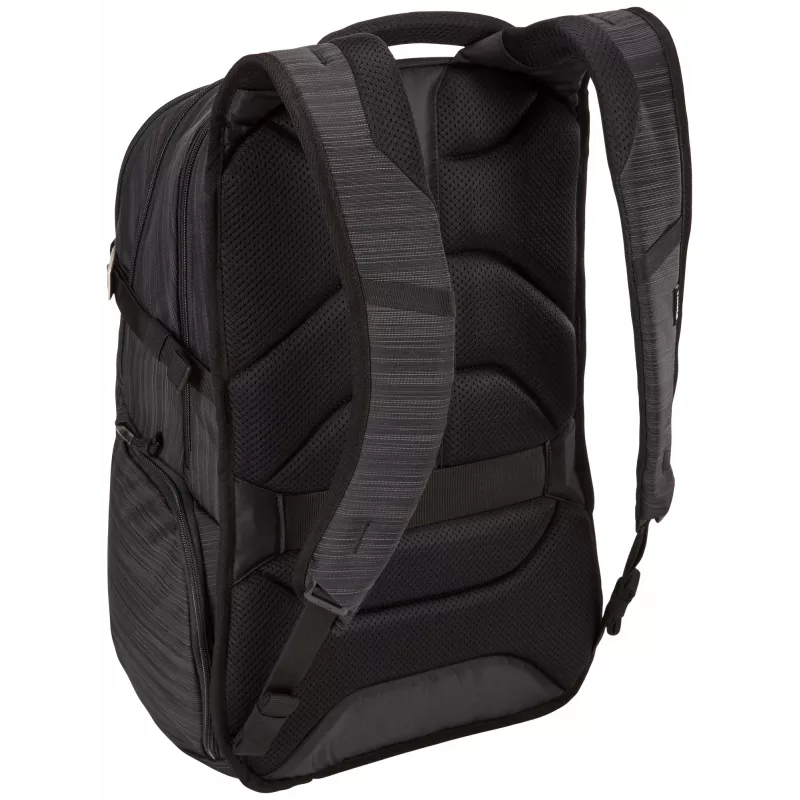 Σακίδιο notebook Thule Construct 28L — μαύρο, χωρητικότητα 28 L, επενδεδυμένη θήκη laptop