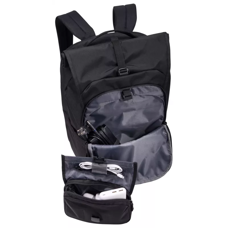 Case Logic VARIBP117 μαύρο Σακίδιο πλάτης casual Σακίδιο από ανακυκλωμένο πολυεστέρα