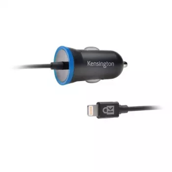 Kensington PowerBolt™ 2.4 Φορτιστής αυτοκινήτου – Μαύρο, Αυτοκίνητο, Αναπτήρας, 1 m, Μαύρο