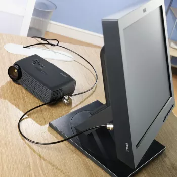 Kensington MicroSaver® Keyed Twin Κλειδαριά Laptop, 2,2 m, Στρογγυλό Κλειδί, Ατσάλι