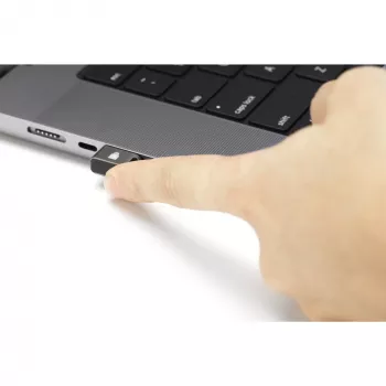 Kensington VeriMark Guard 2.1 Κλειδί Ασφαλείας Δακτυλικών Αποτυπωμάτων USB-C – FIDO2, WebAuthn/CTAP2.1, FIDO U2F – Πολλαπλών Πλατφορμών
