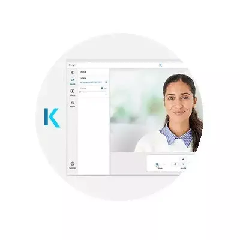 Kensington W1050 1080p Σταθερής Εστίασης Ευρυγώνια Webcam